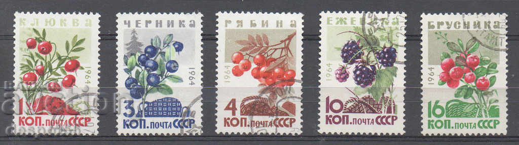1964. СССР. Горски плодове.