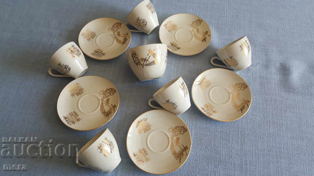 Доставка на Фин порцеланов сервиз за кафе-Бавария Доставка на Фин порцеланов сервиз за кафе-Бавария