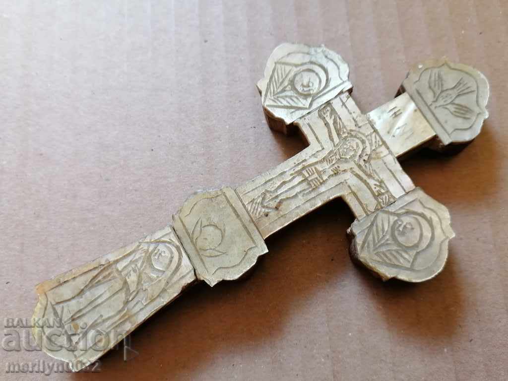 19th Revival Cross in Jerusalem mother of pearl Hadjilak God's tomb with price 260.00 BGN | € 132.94 19th Revival Cross in Jerusalem mother of pearl Hadjilak God's tomb with price 260.00 BGN | € 132.94