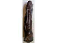 African abstract sculpture wood carving small sculpture.