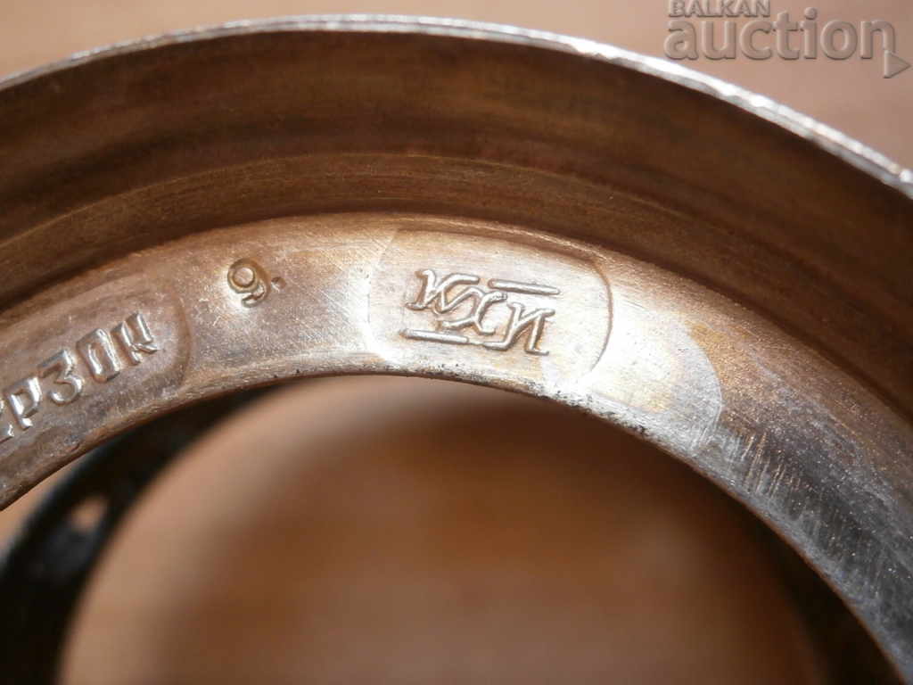 Auction Old Silver Plated Filigree Coaster Auction Old Silver Plated Filigree Coaster