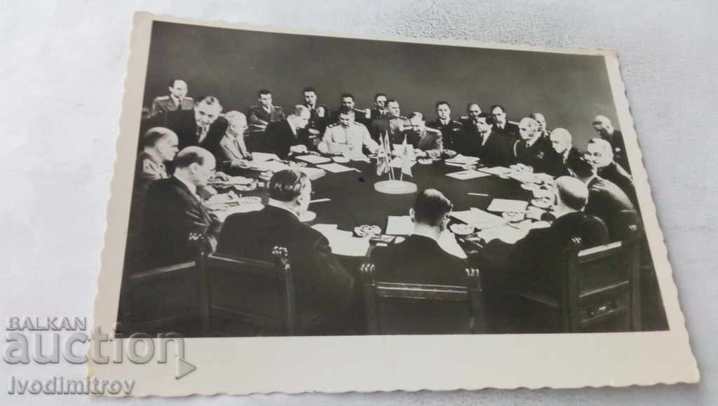 Καρτ ποστάλ Cecillenhof Ιστορικό Συνέδριο 1961