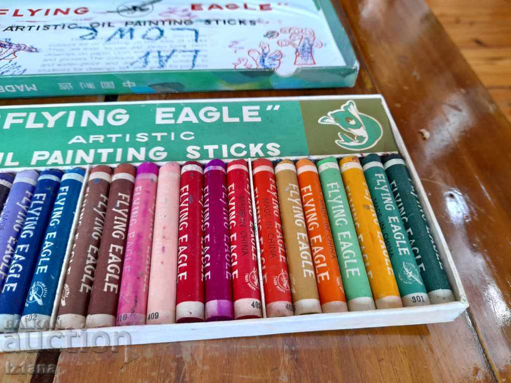 Delivery of Old Flying Eagle oil paints Delivery of Old Flying Eagle oil paints