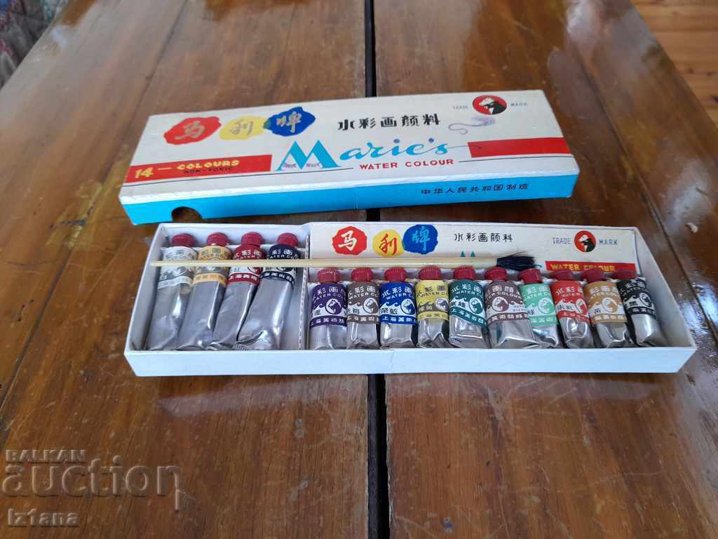 Old watercolors, Maries crayons with price 35.00 BGN | € 17.90
