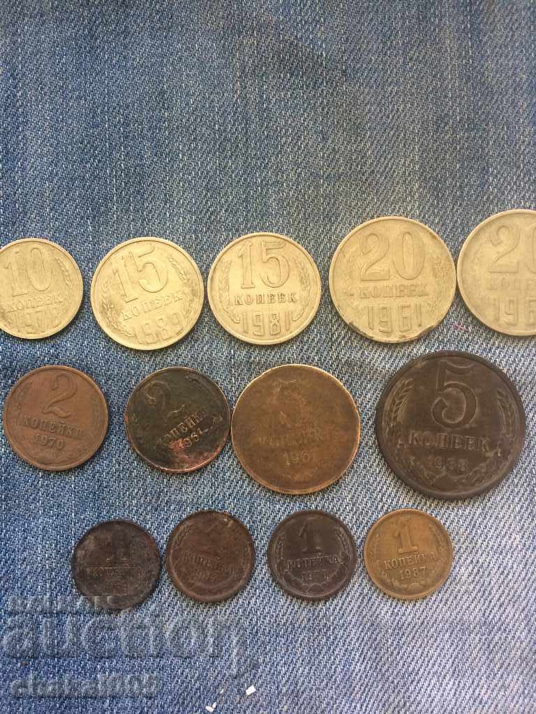 lot ot 1. 2. 5. 10. 15. 20 KOPEYKI with price 10.00 BGN | € 5.11