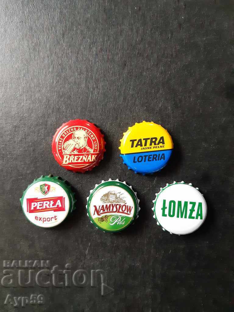 Polish beer caps