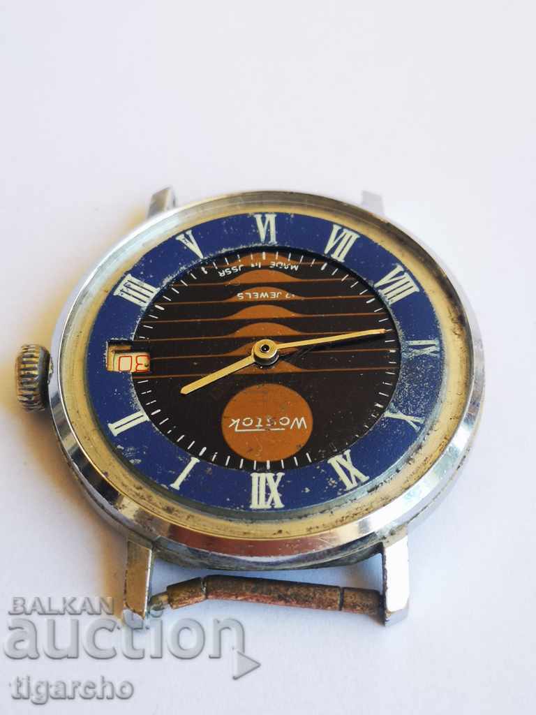 Auction Vostok Clock Wristwatch Auction Vostok Clock Wristwatch