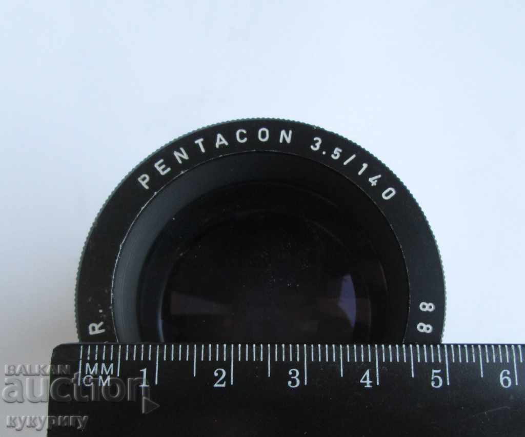 Auction Old German lens Pentacon GDR PENTACON 3,5 / 140 Auction Old German lens Pentacon GDR PENTACON 3,5 / 140