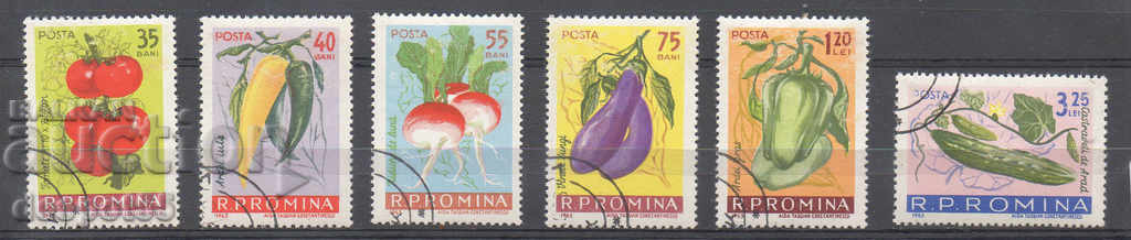 1963. Romania. Vegetables.