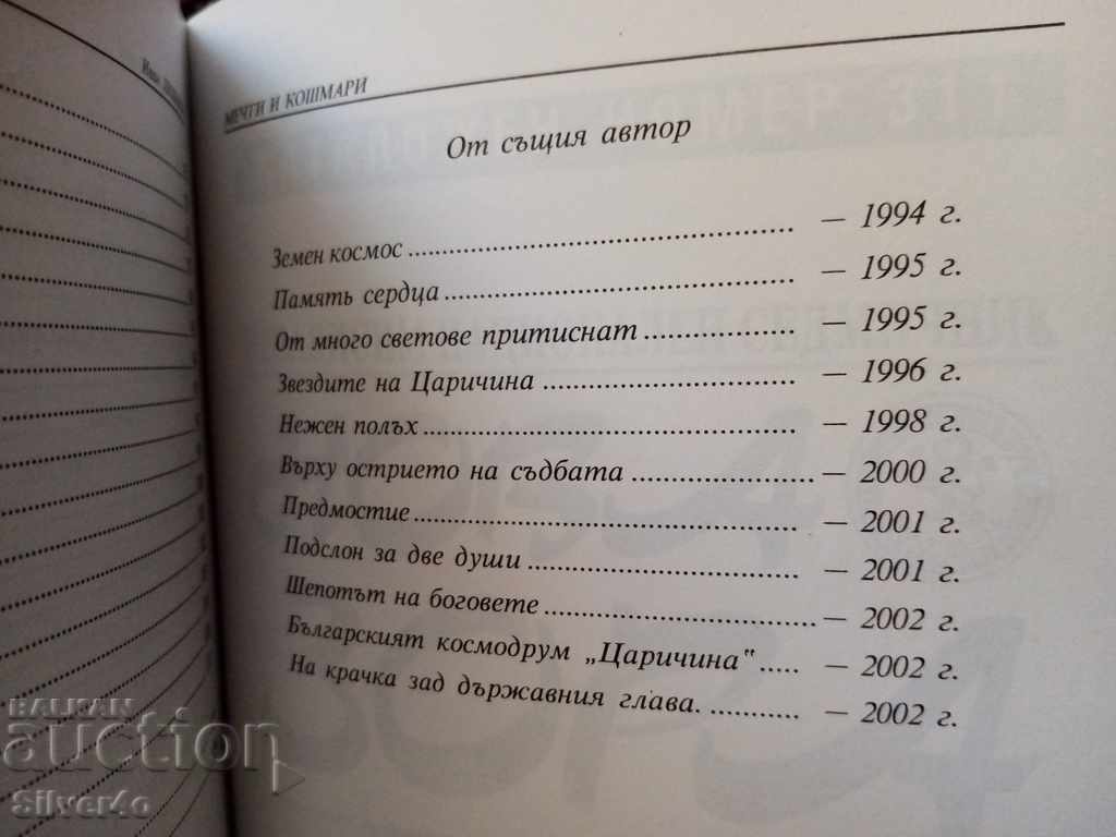 Delivery of Dreams and nightmares - Ivan Lyubenov Boev