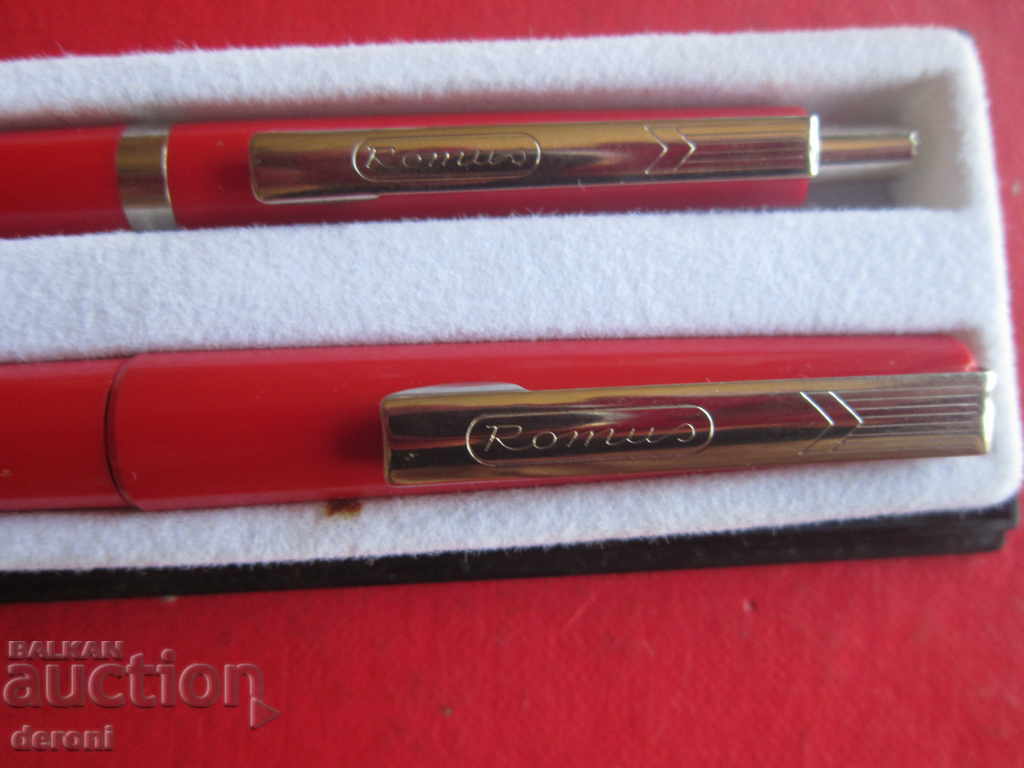 Ballpoint pen pen Romus in a box banking set with price 60.00 BGN | € 30.68