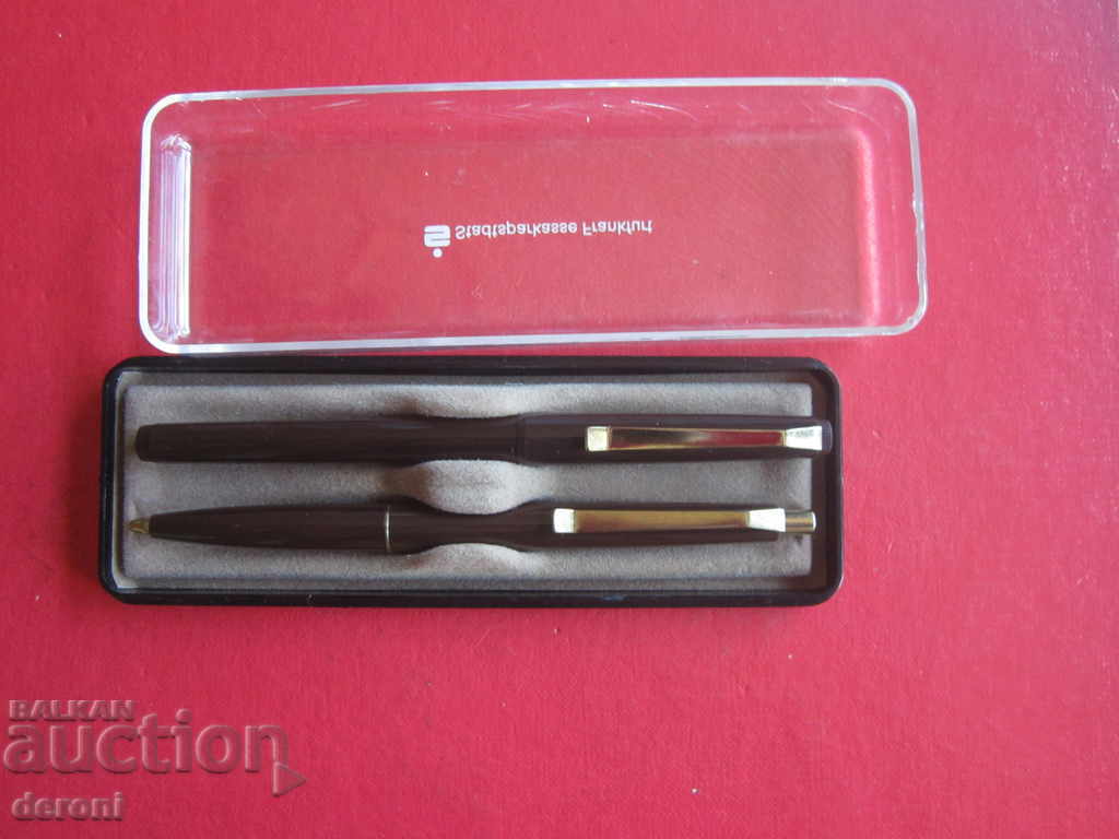 Luxury Chemical pen pen banking set with price 25.00 BGN | € 12.78