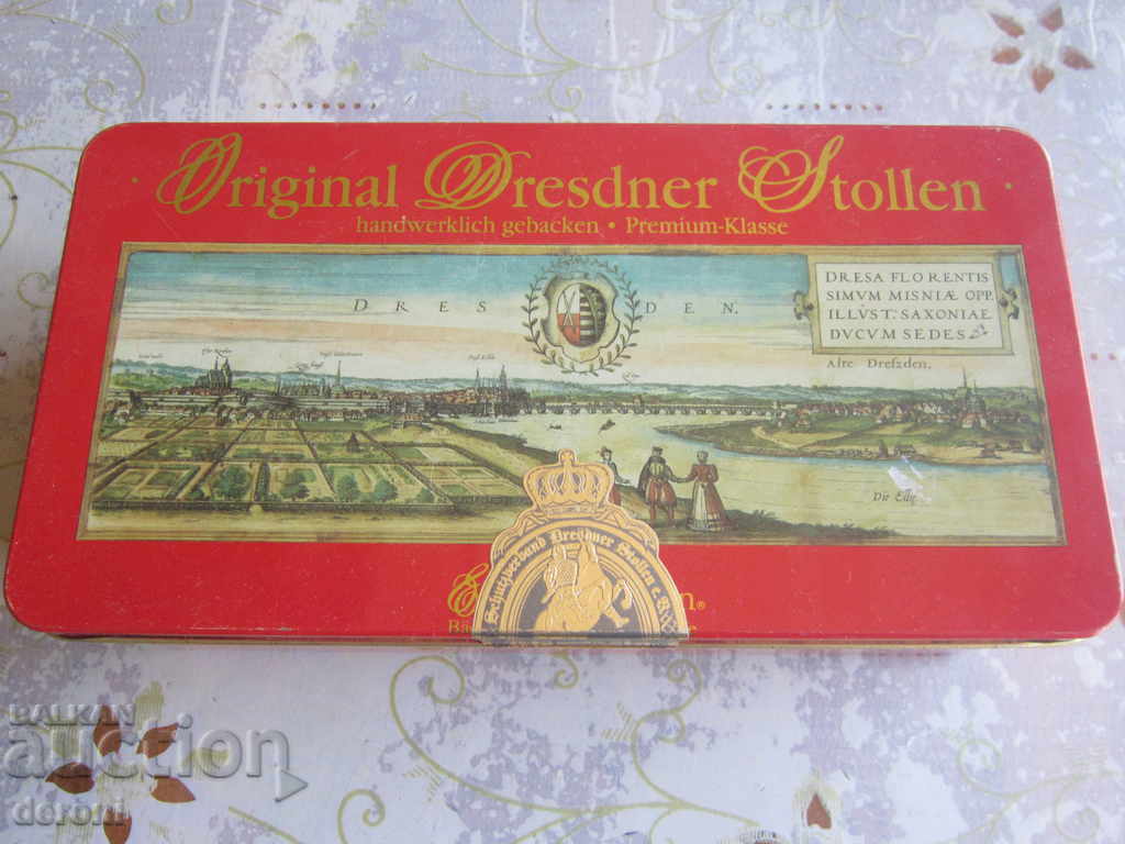 Παράδοση Λιθογραφικό μεγάλο κουτί από κασσίτερο Παράδοση Λιθογραφικό μεγάλο κουτί από κασσίτερο