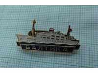 Badge - the ship Baltic USSR