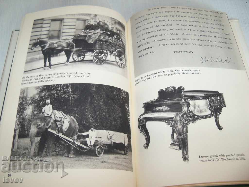 Luxury edition "Reople and pianos" by Theodore Steinway 1961 - 6 Luxury edition "Reople and pianos" by Theodore Steinway 1961 - 6