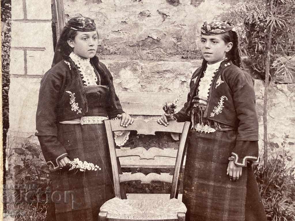 Two children in Rhodope costumes Photographer Krum Savov with price 120.00 BGN | € 61.36 Two children in Rhodope costumes Photographer Krum Savov with price 120.00 BGN | € 61.36