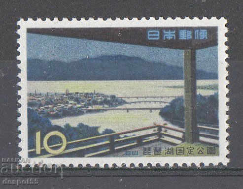 1961. Japan. Lake and National Park Lake Biwa.