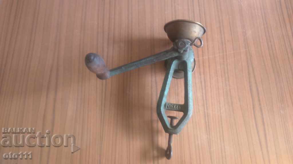 OLD COFFEE GRINDER, SUGAR - PORKERT - WW2 with price 30.00 BGN | € 15.34 OLD COFFEE GRINDER, SUGAR - PORKERT - WW2 with price 30.00 BGN | € 15.34