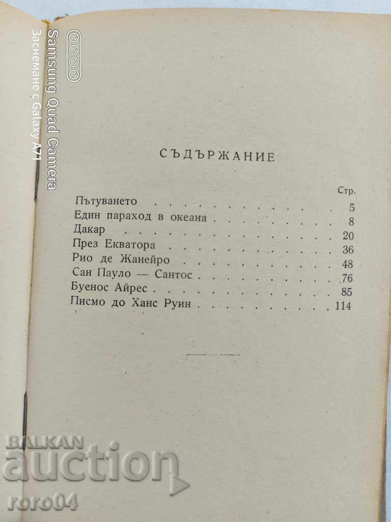 Delivery of THE OTHER AMERICA - SVETOSLAV MINKOV