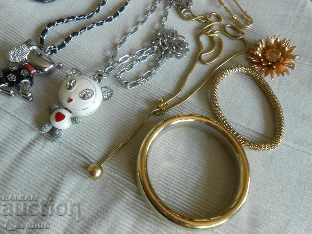 Βραχιόλι καρφίτσα κολιέ LOT - ενδιαφέρον, δείτε μόνοι σας - 5