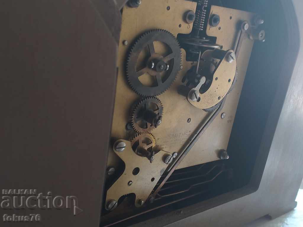 Auction Old antique beautiful Smiths fireplace clock Auction Old antique beautiful Smiths fireplace clock