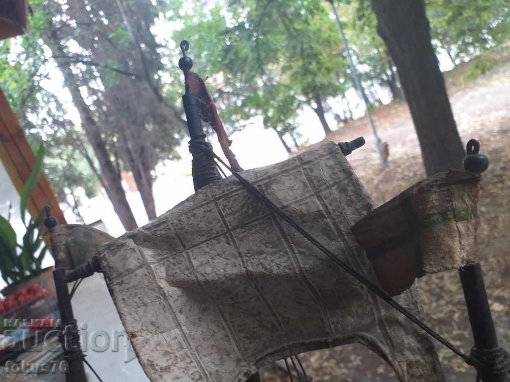 Old large wooden ship Santa Maria with leather sails - 5 Old large wooden ship Santa Maria with leather sails - 5