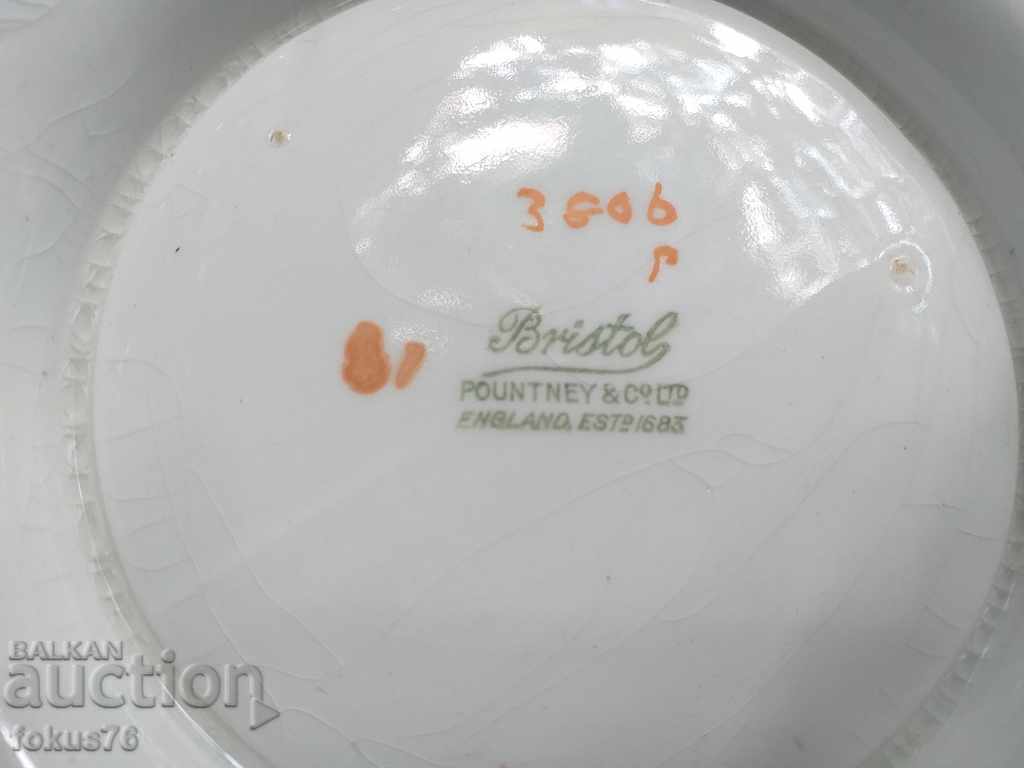 Very old English Bristol porcelain with price 390.00 BGN | € 199.40 Very old English Bristol porcelain with price 390.00 BGN | € 199.40
