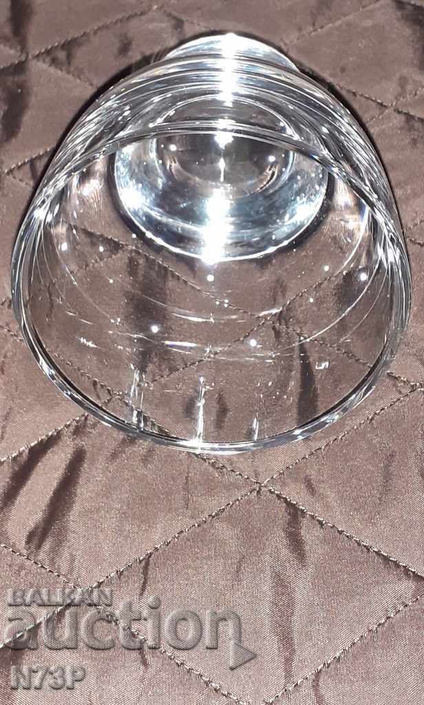 Licitație SUPORT DE LUMÂNARE. STICLĂ. FĂCUT DE MÂNĂ.