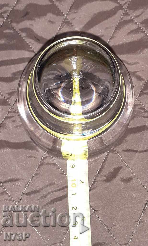 Livrarea SUPORT DE LUMÂNARE. STICLĂ. FĂCUT DE MÂNĂ.