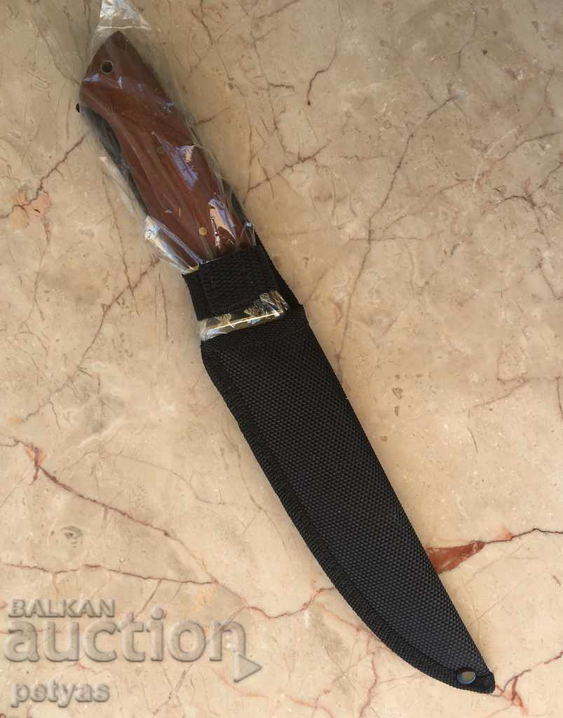 Russian engraved hunting knife brass guard, Panther St 65x13 - 6 Russian engraved hunting knife brass guard, Panther St 65x13 - 6