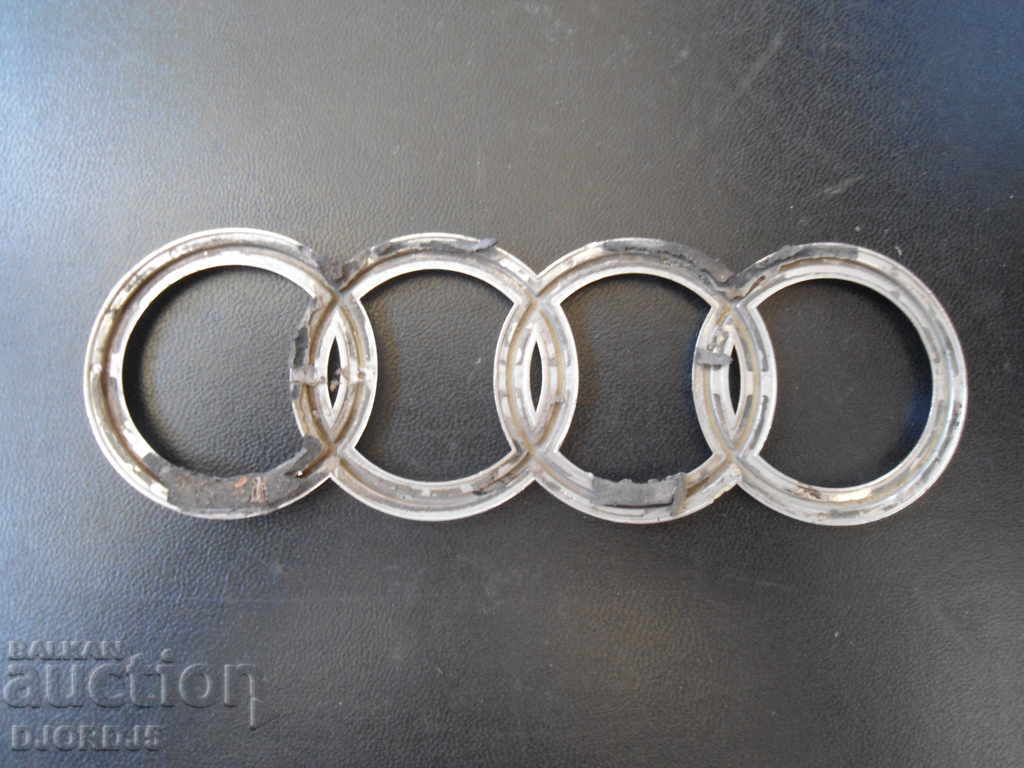Old Audi logo with price 2.00 BGN | € 1.02 Old Audi logo with price 2.00 BGN | € 1.02