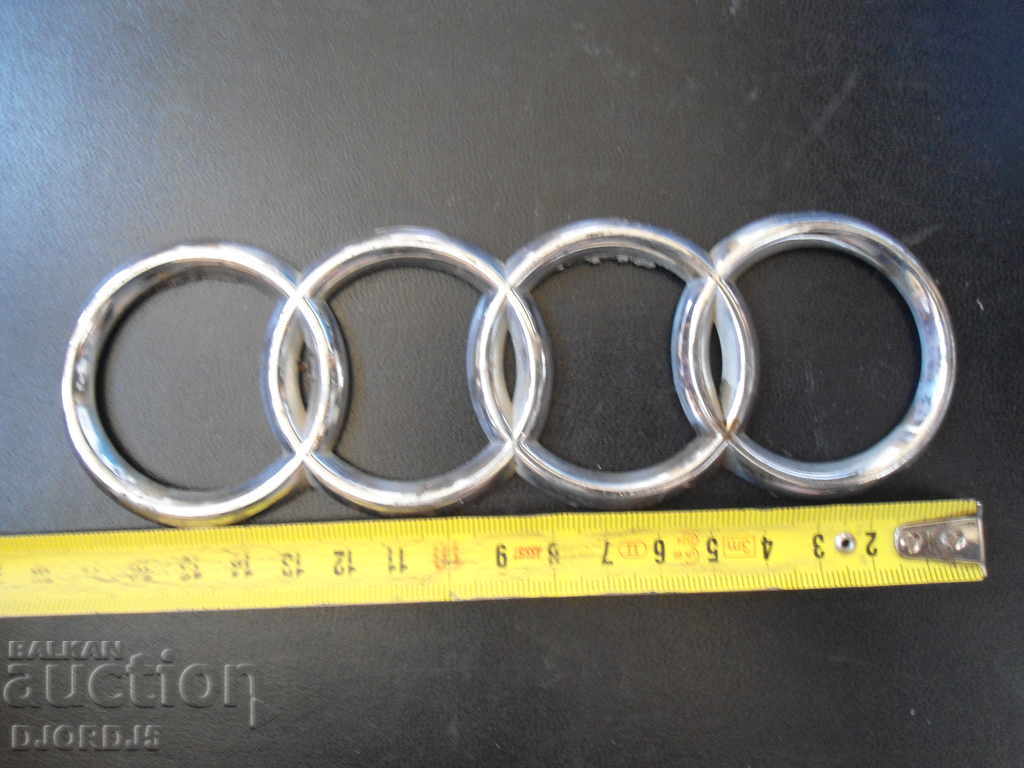 Delivery of Old Audi logo Delivery of Old Audi logo