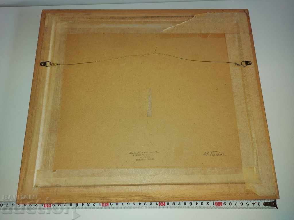 OLD PAINTING WATERCOLOR FRAME - 7 OLD PAINTING WATERCOLOR FRAME - 7