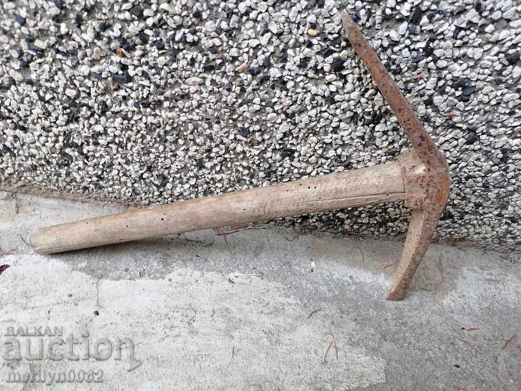 Old pickaxe tool with price 48.00 BGN | € 24.54 Old pickaxe tool with price 48.00 BGN | € 24.54