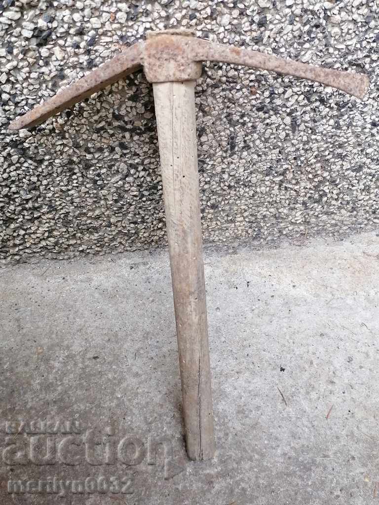 Old pickaxe tool
