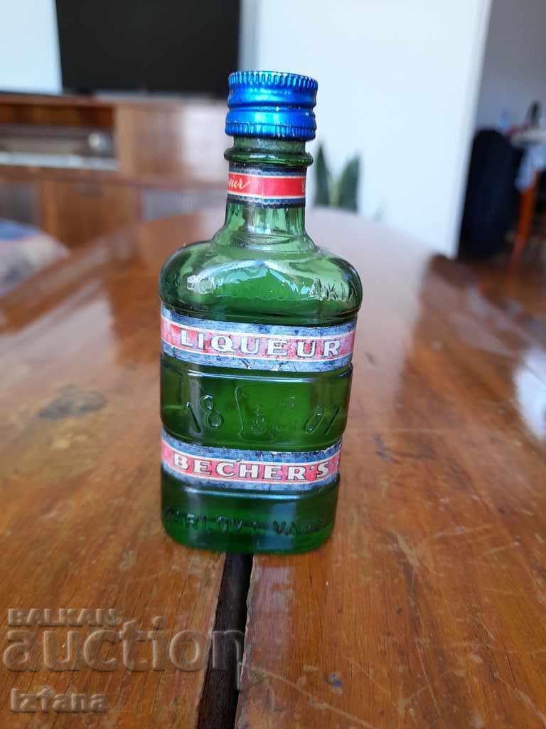 Auction Old Carlsbad Bacher bottle Auction Old Carlsbad Bacher bottle