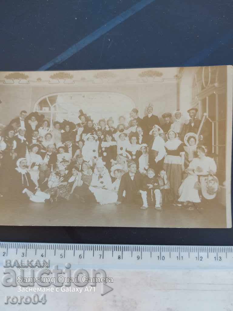 Delivery of MASQUERADE - CIRCUS - THEATER - 1912