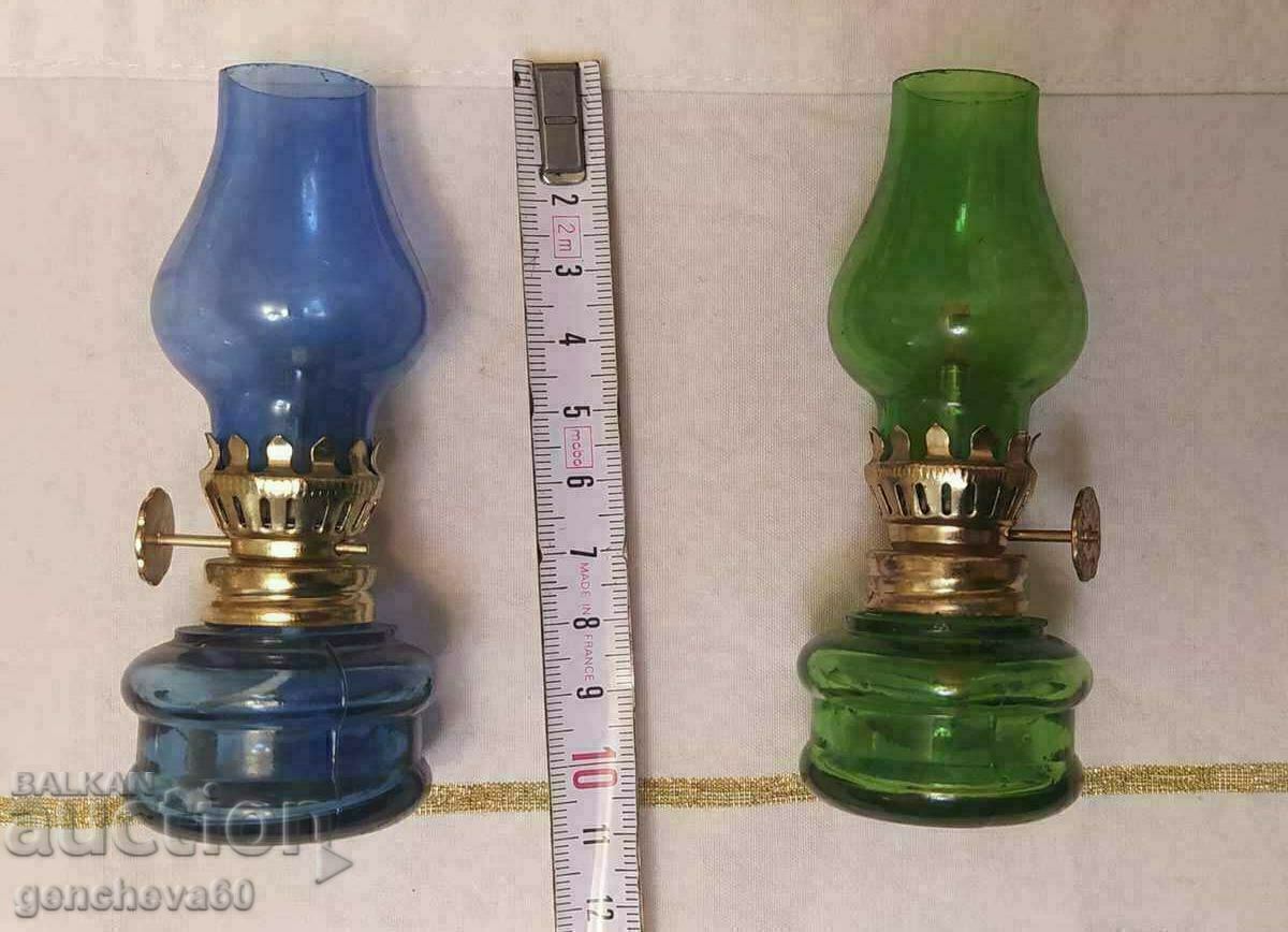 Two miniature gas lamps with price 30.00 BGN | € 15.34 Two miniature gas lamps with price 30.00 BGN | € 15.34