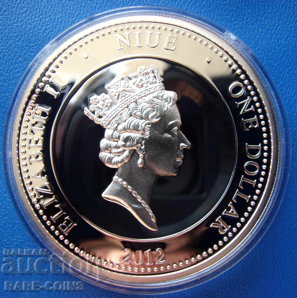 Νέο 1 δολάριο 2012 UNC Σπάνιο πρωτότυπο με τιμή € 69.02 | 134.99 BGN