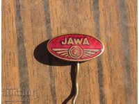 стара мотористка значка знак емблема на мотор JAWA и CZ