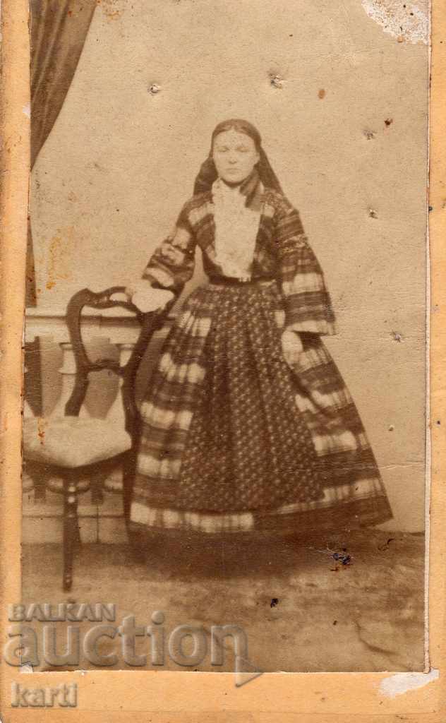 1873 - VERY OLD PHOTOGRAPH - CARDBOARD