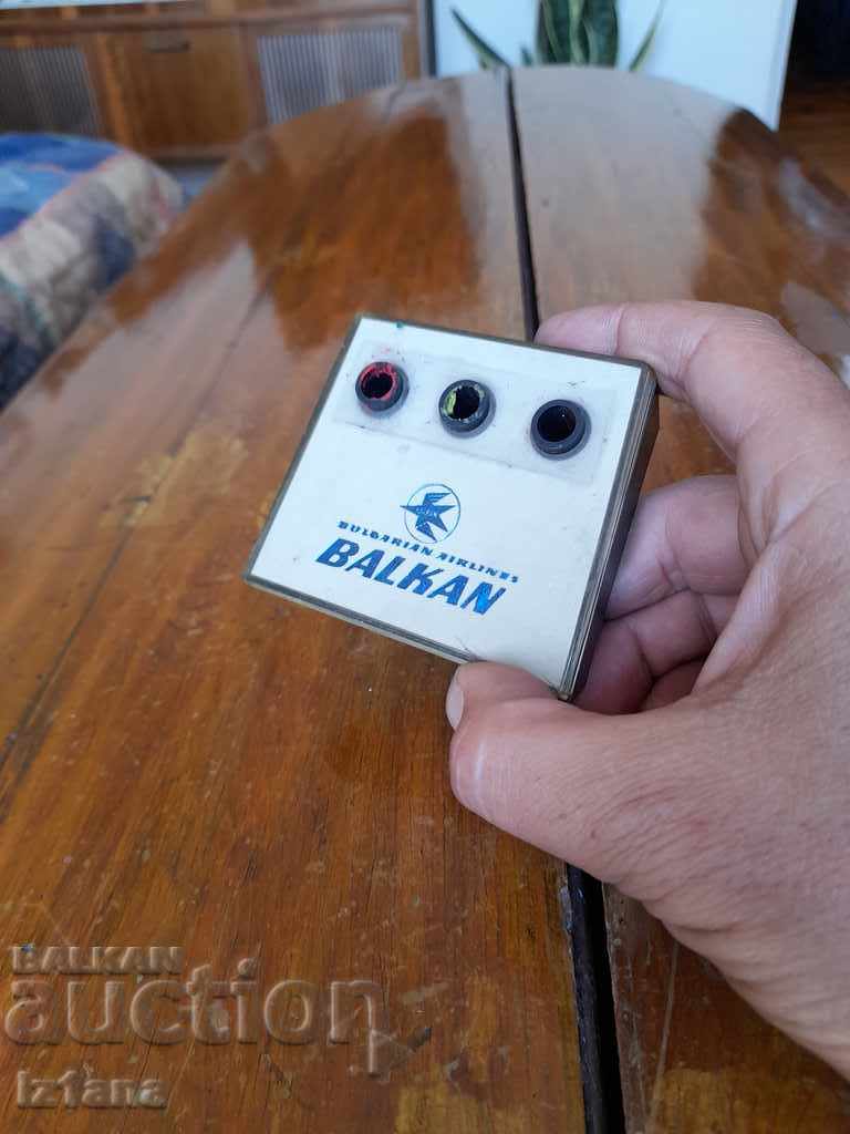 Old pencil case, souvenir BGA Balkan, Balkan - 5 Old pencil case, souvenir BGA Balkan, Balkan - 5