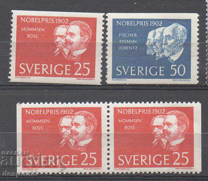1962. Suedia. Câștigătorii Premiului Nobel din 1902