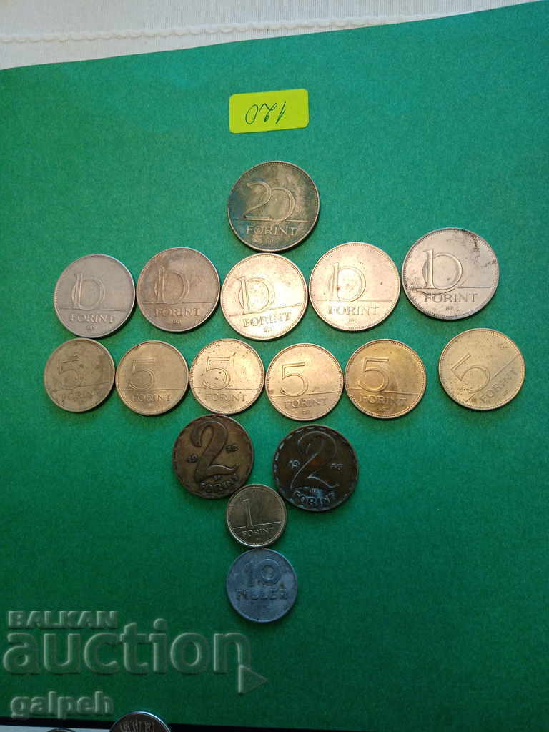 LOT OF COINS - Hungary, Poland - 30 pcs. - BGN 5 with price 5.00 BGN | € 2.56 LOT OF COINS - Hungary, Poland - 30 pcs. - BGN 5 with price 5.00 BGN | € 2.56