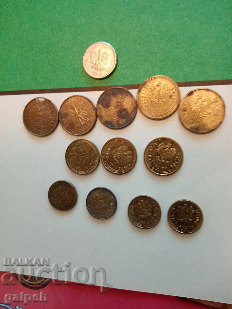 Delivery of LOT OF COINS - Hungary, Poland - 30 pcs. - BGN 5 Delivery of LOT OF COINS - Hungary, Poland - 30 pcs. - BGN 5