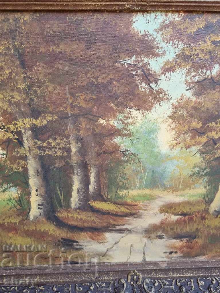 Auction Old author painting Auction Old author painting