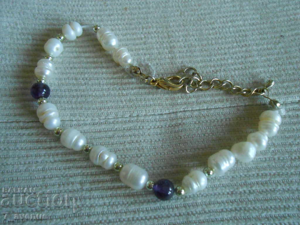 Delivery of PEARL BRACELET, with Amethyst 15.08.2021 Delivery of PEARL BRACELET, with Amethyst 15.08.2021