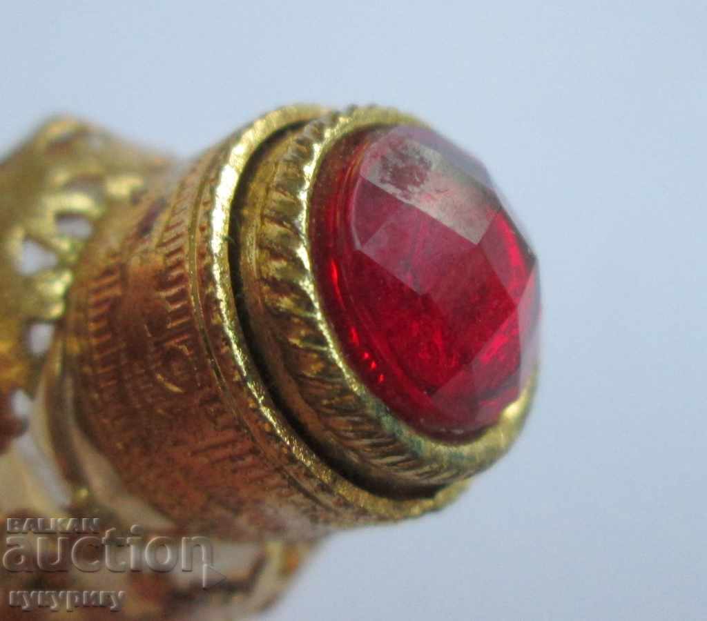 Δημοπρασία Παλαιό αντίκα μπουκάλι αρώματος με στολίδια και επιχρύσωση Δημοπρασία Παλαιό αντίκα μπουκάλι αρώματος με στολίδια και επιχρύσωση