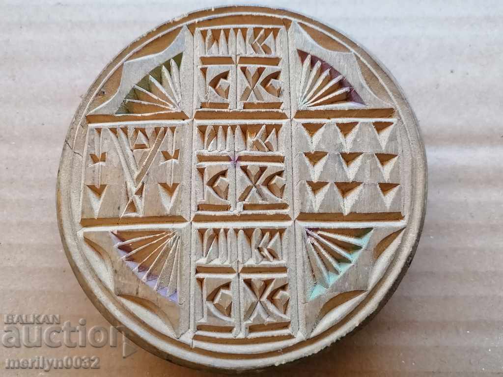 Prosphorus stamp for pita rite wooden Prosphorus stamp for pita rite wooden