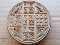 Ștampila prosfor pentru rit pita din lemn